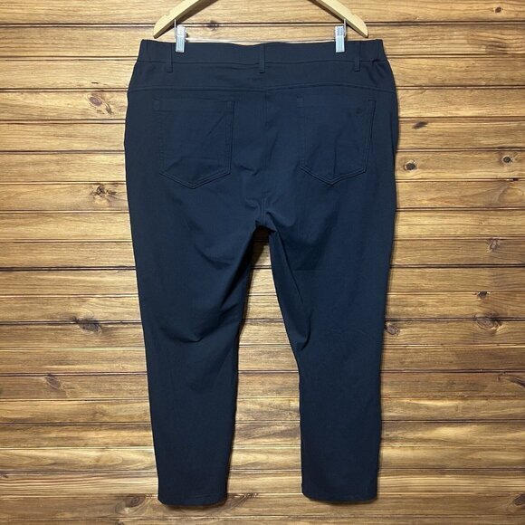 Public Rec All Day Every Day Pant Mens 40x30 Black Chino Pocket Stretch Casual - Picture 2 of 10